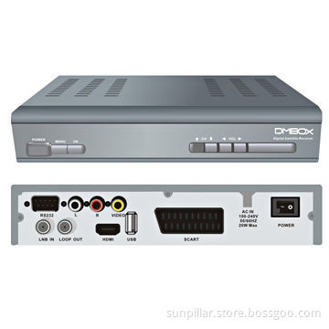 HD DVB-S2 Satellite Receiver + HDMI + USB PVR
